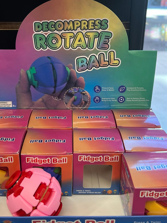 Rotating Fidget Puzzle Ball