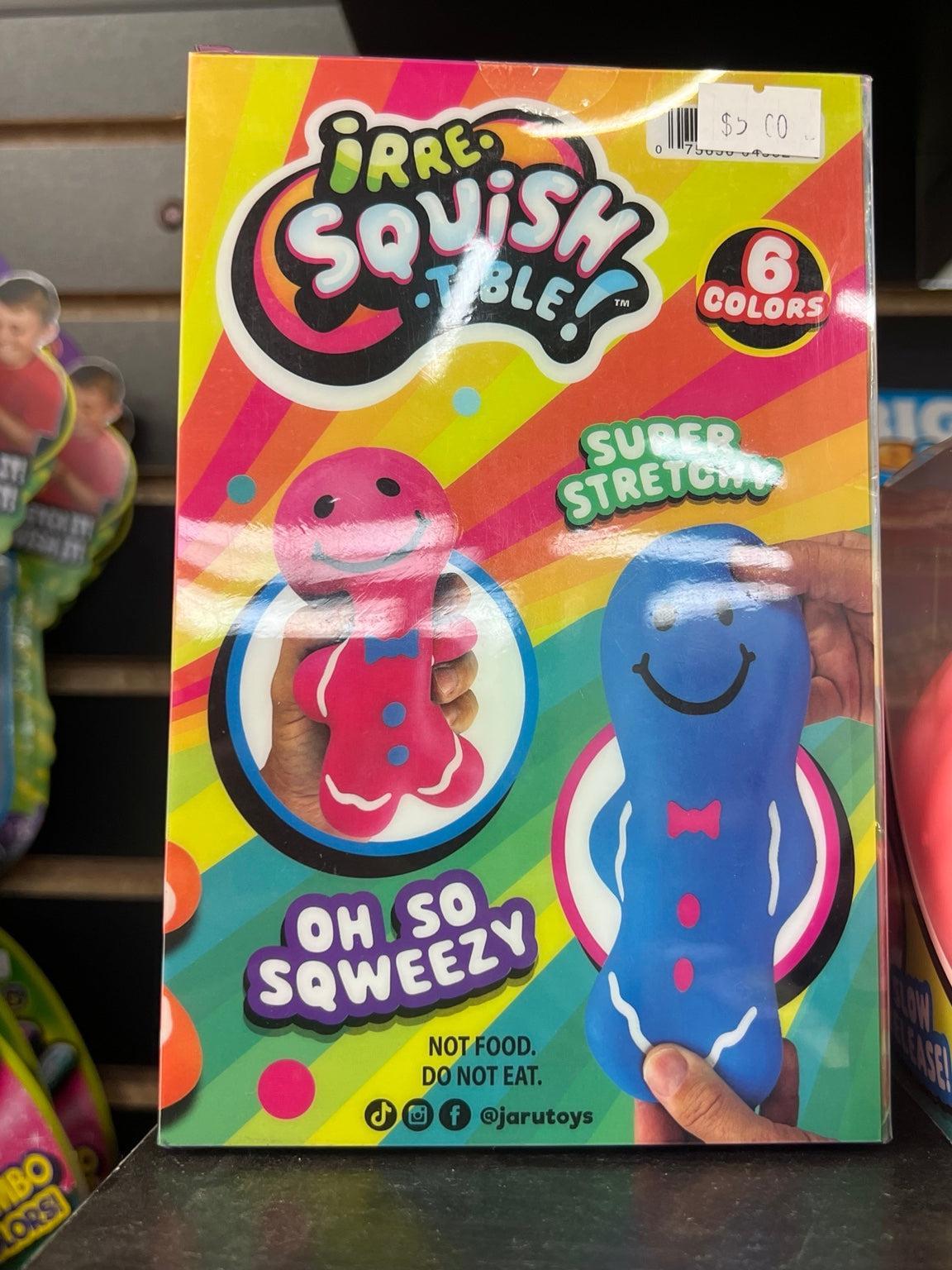Squeeze Me Jumbo Stretch Cube