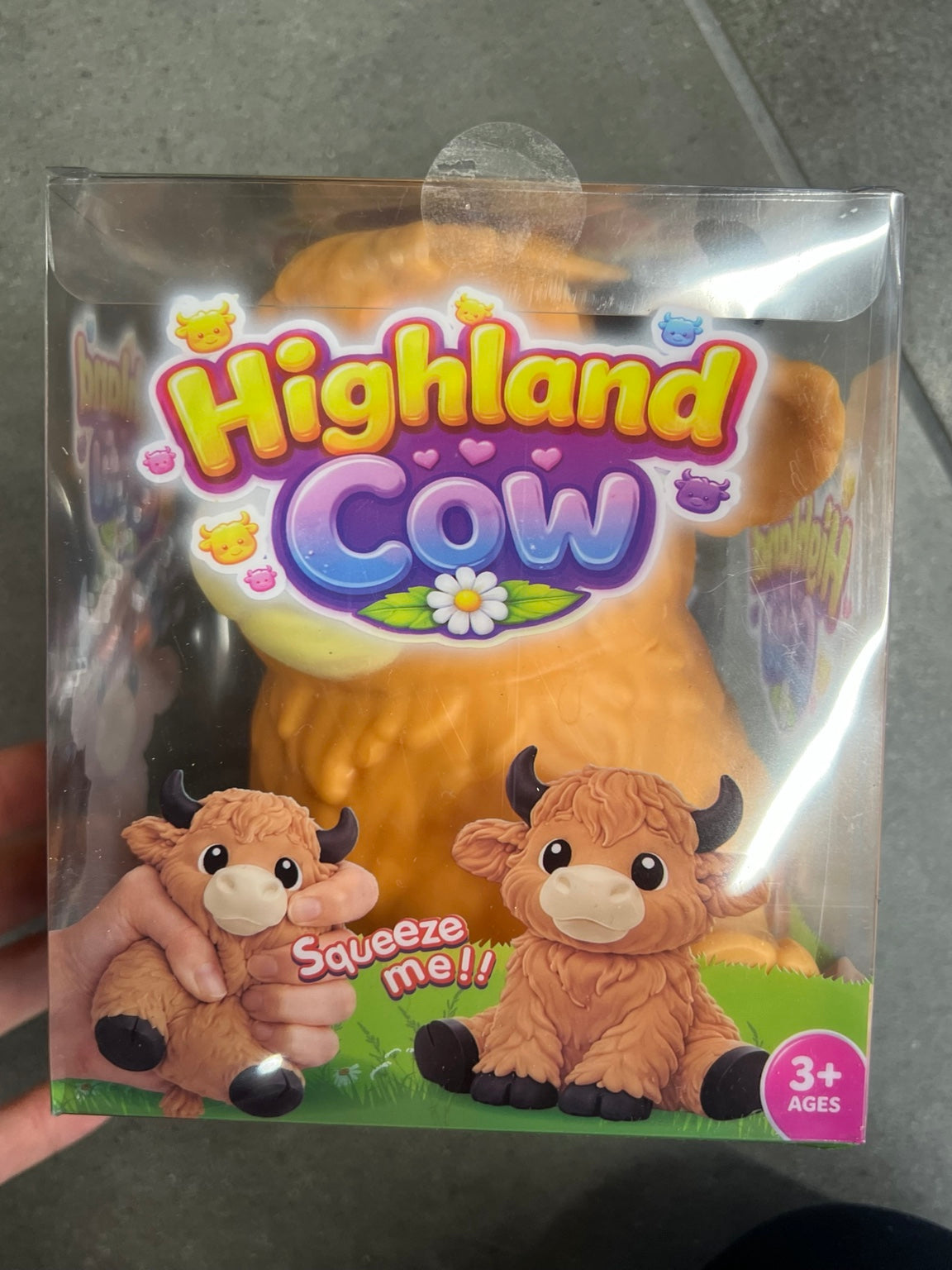 Highland Cow Mystery Squishy
