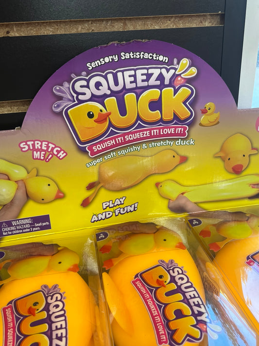 Squeezy Duck Stretch Toy
