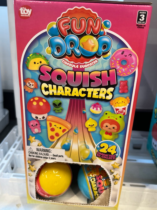 Mystery Rubber Characters – 24 Count Display