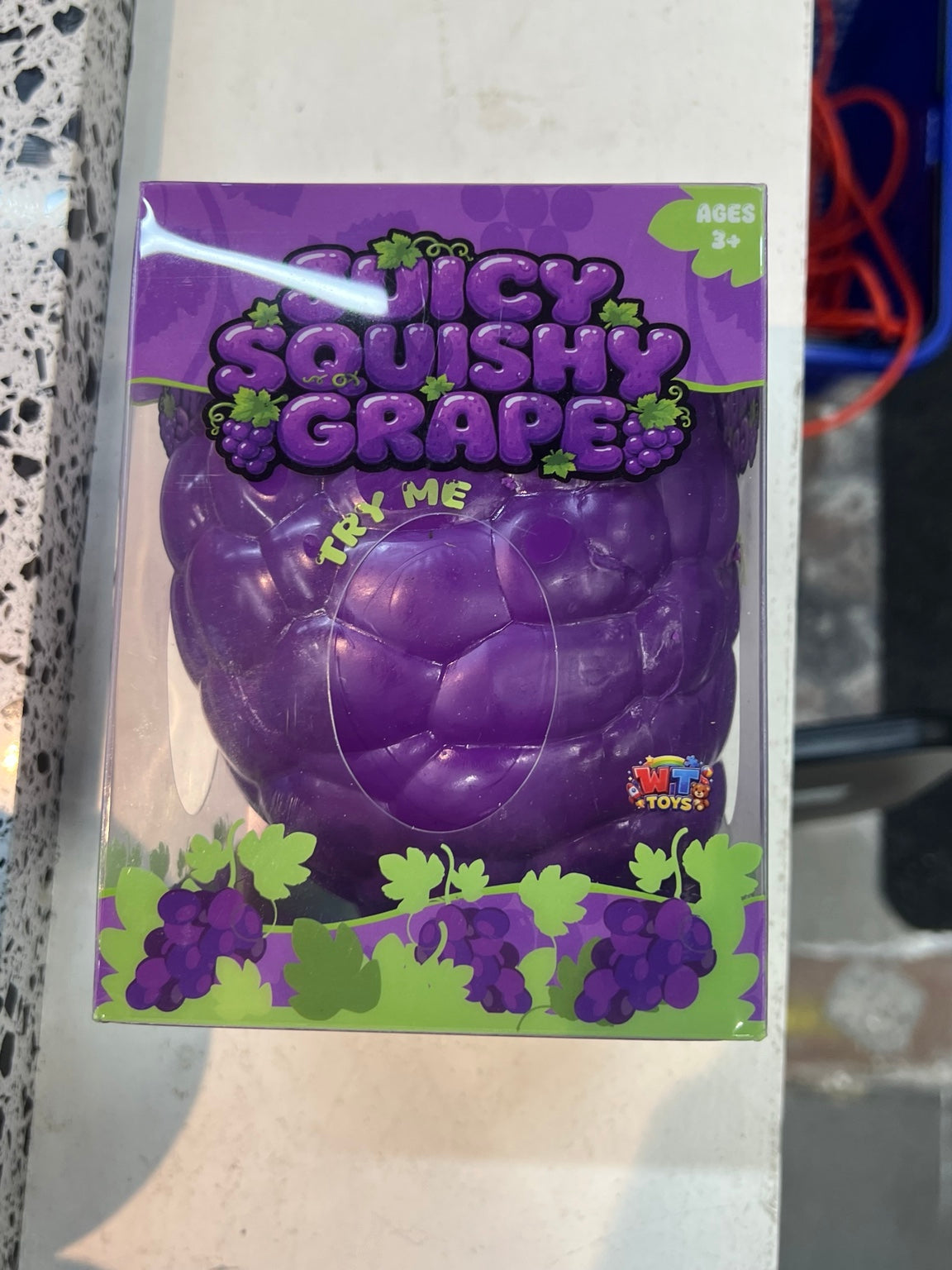 Juicy Squishy Grape Toy